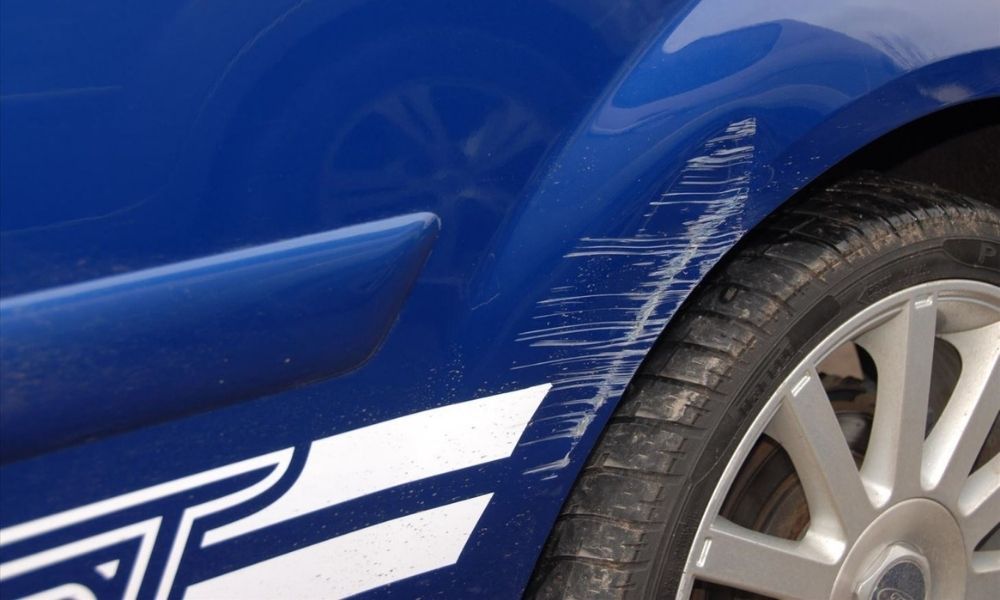 If you car gets a scratch or dent, act quickly to remove it. The longer its there, the harder it will be to get out.