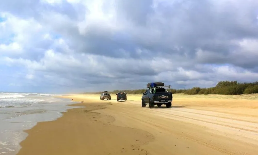 driving on sand or outback can leave your car dirty and needing a clean