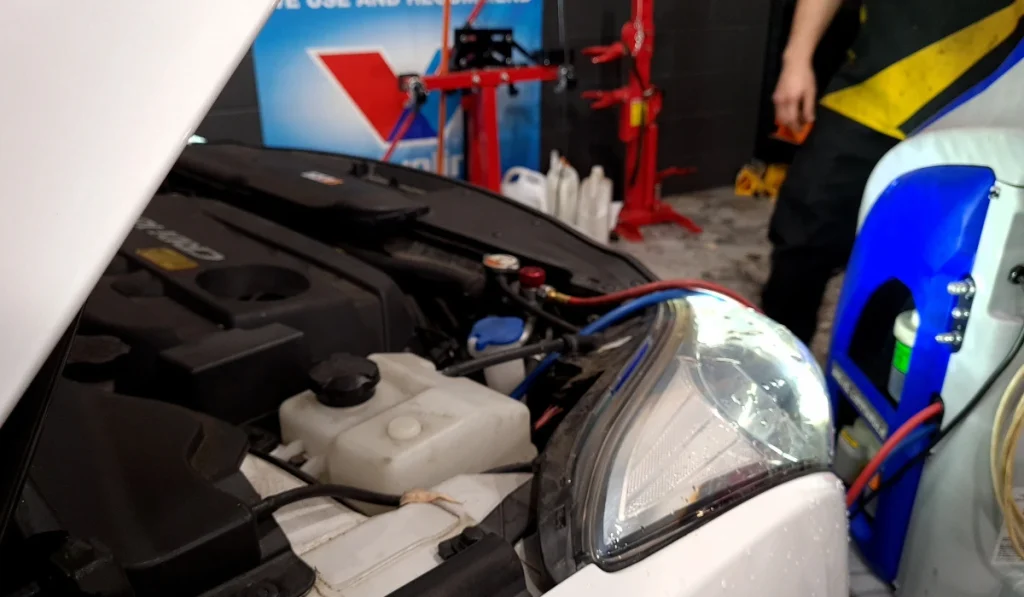 Regassing aircon