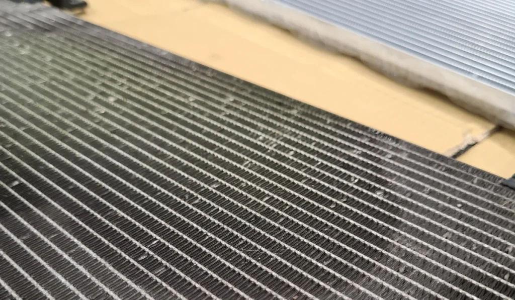 Blocked aircon vents