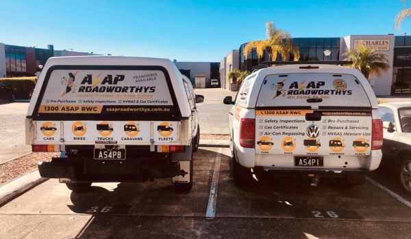 roadworthys are essential for keeping road users safe. Our inspectors are fast and reliable and come to you quickly.